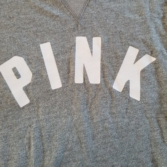 PINK Victorias Secret Oversized Lightweight Sweatshirt - Picture 3 of 7